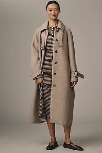 Damson Madder Jude Wool Coat