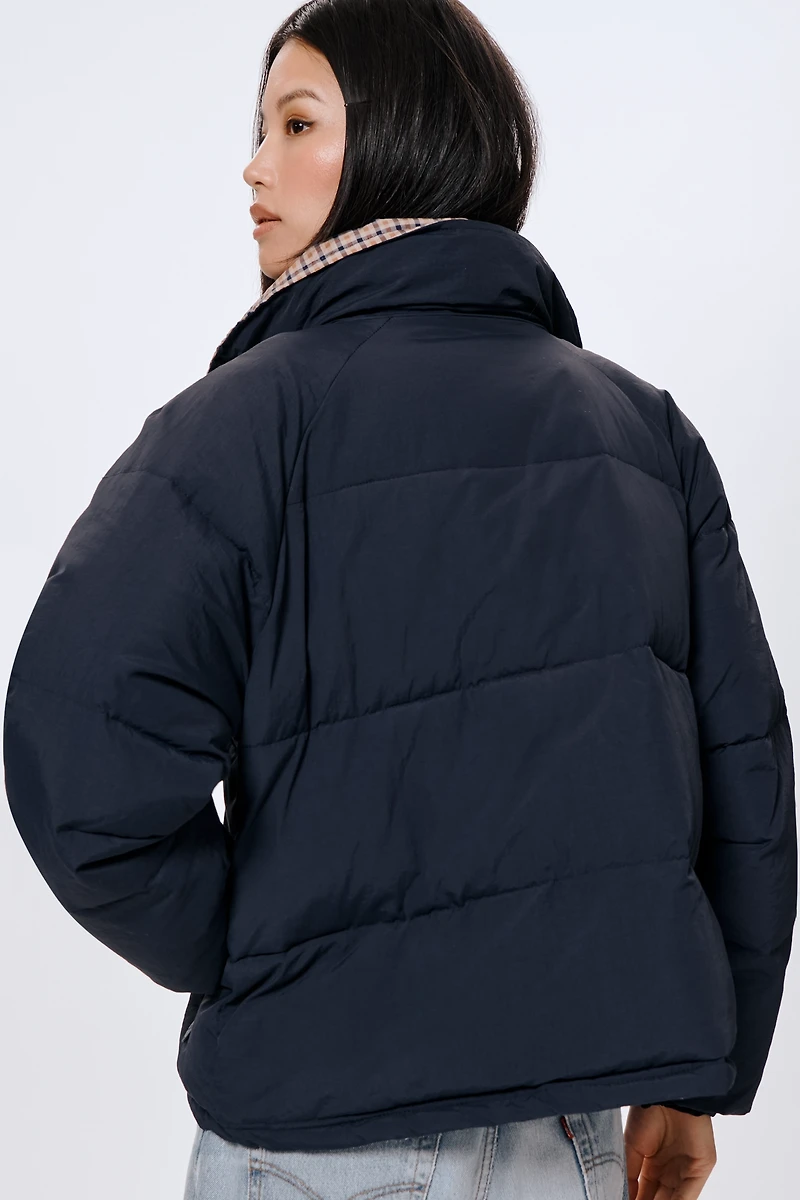 Damson Madder Opal Reversible Puffer Jacket