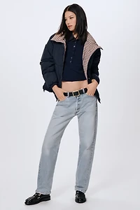 Damson Madder Opal Reversible Puffer Jacket