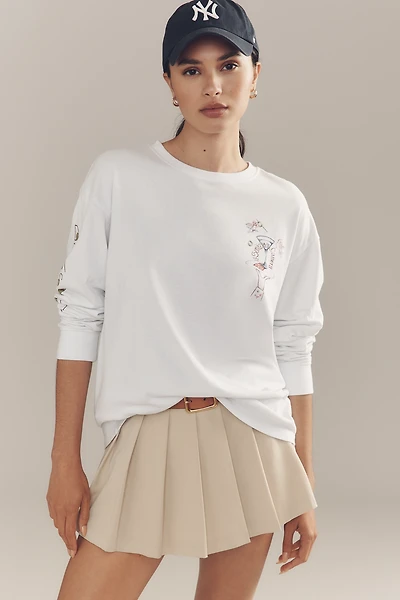 Damson Madder Olive Hotel Long-Sleeve Tee
