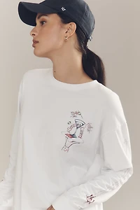 Damson Madder Olive Hotel Long-Sleeve Tee
