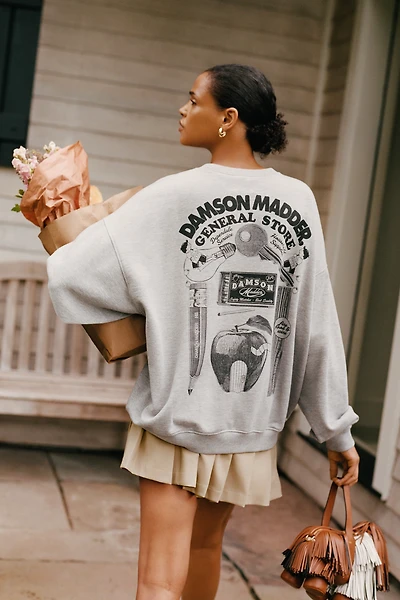 Damson Madder General Store Oversized Sweatshirt