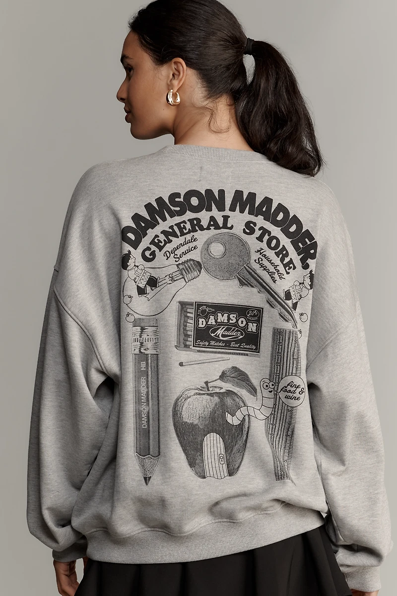 Damson Madder General Store Oversized Sweatshirt