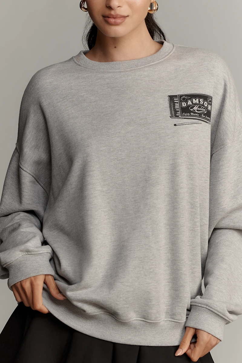 Damson Madder General Store Oversized Sweatshirt