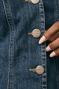 Damson Madder Denim Shell Top