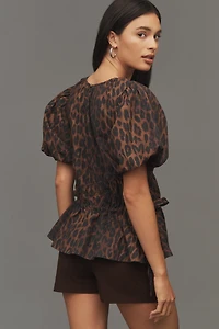 Damson Madder Hadley Short-Sleeve Blouse