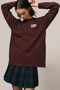 Damson Madder Paper Dolls Long-Sleeve Graphic Tee