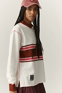 Damson Madder Olina Long-Sleeve Organic Cotton Pullover