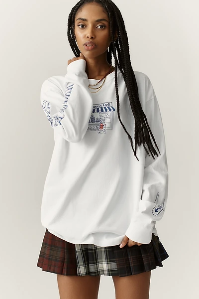 Damson Madder Deli Organic Cotton Long-Sleeve T-Shirt