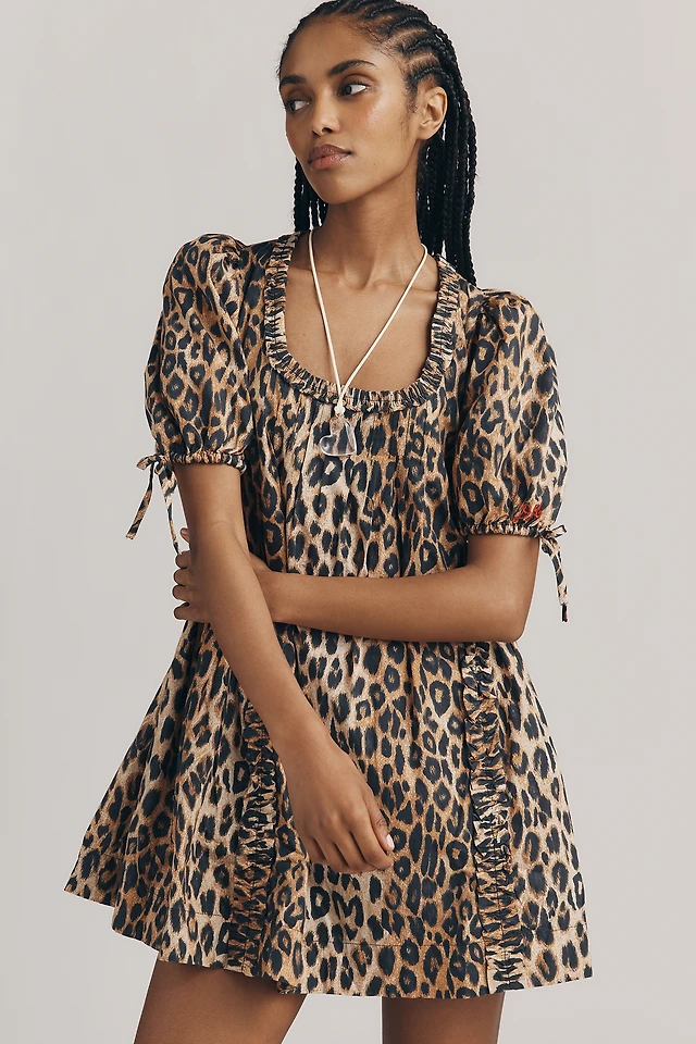 damson madder bora mini dress Olivia Rodrigo Wore the Best Dress Trend to Pair With Flats