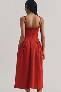 Damson Madder Rachel Midi Dress