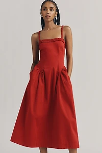 Damson Madder Rachel Midi Dress