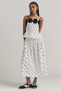 Damson Madder Layla Midi Skirt