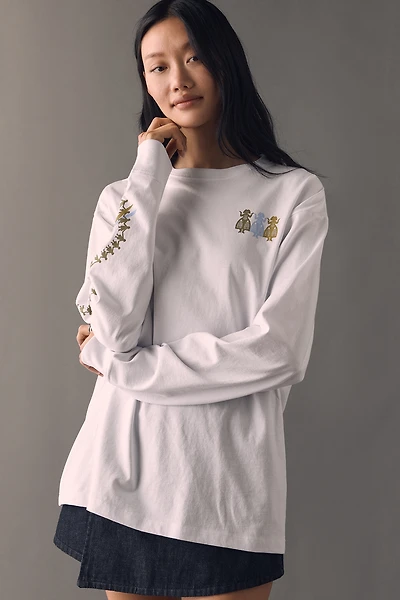 Damson Madder Organic Cotton Paper Girls Tee