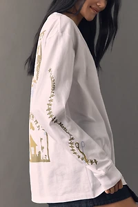 Damson Madder Organic Cotton Paper Girls Tee