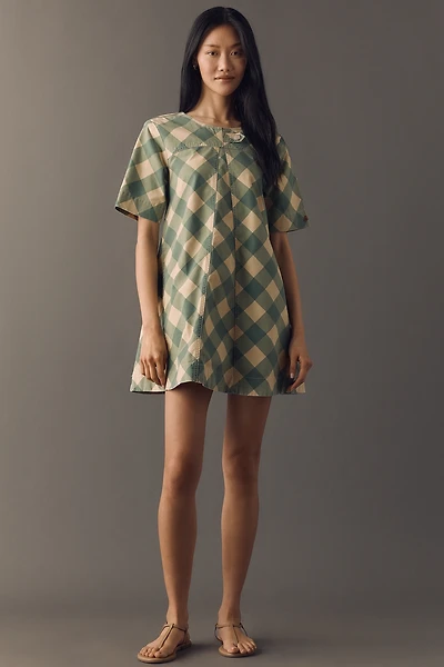 Damson Madder Bridget Organic Cotton Mini Dress