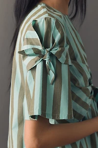 Damson Madder 100% Cotton Estelle T-Shirt Blouse