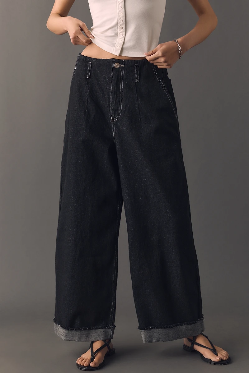 Damson Madder Pascal Wide-Leg Jeans