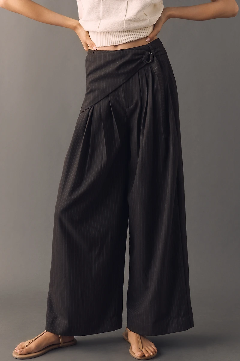 Damson Madder Fabia Wide-Leg Trousers