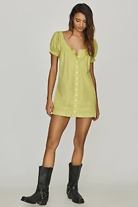 Damson Madder Jayne 100% Cotton Mini Dress