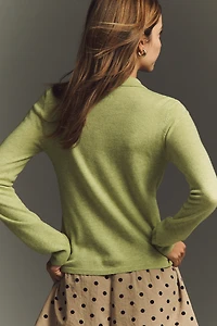 Damson Madder Voula Wool Cashmere Cardigan