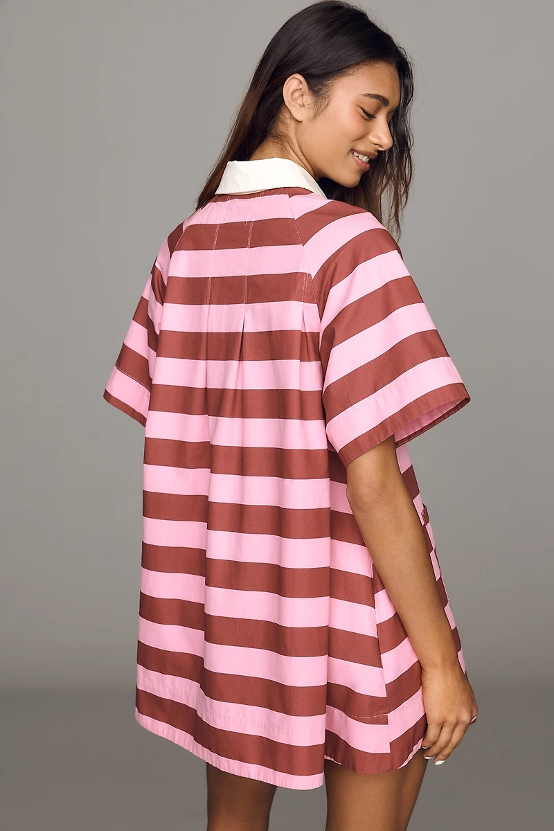 Damson Madder Maggie 100% Cotton Mini Dress