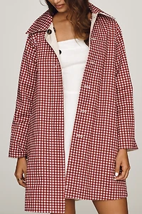 Damson Madder Mercedes Cotton Reversible Coat