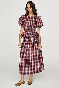 Damson Madder Becca 100% Cotton Blouse