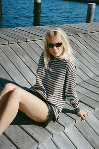Damson Madder Remie Rugby Long Sleeve Shirt