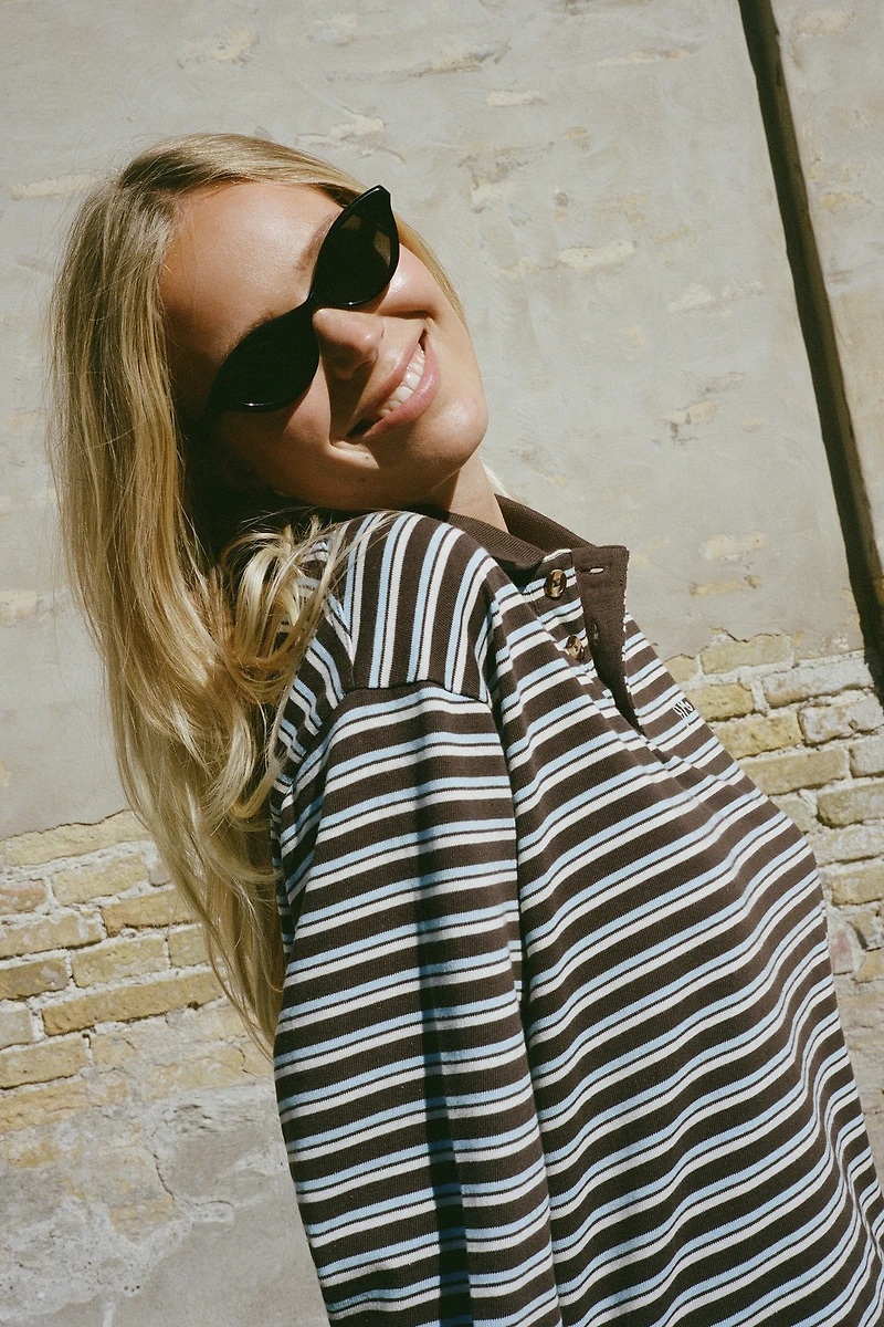 Damson Madder Remie Rugby Long Sleeve Shirt