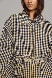 Damson Madder Myrtle Trench Coat