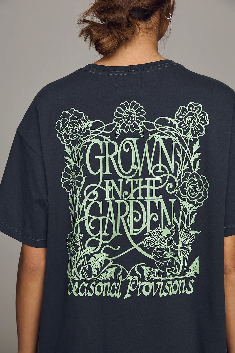 Damson Madder Grown the Garden 100% Cotton Tee