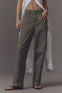 Good American Barrel Twill Pants