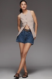 Good American Luxe Suiting Sculpted Vest