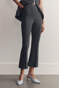 Good American Soft Stretch Ponte Kick Flare Pants