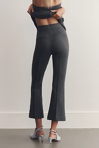 Good American Soft Stretch Ponte Kick Flare Pants