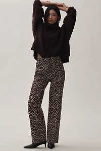 Reformation Cary High-Rise Slouchy Straight-Leg Jeans