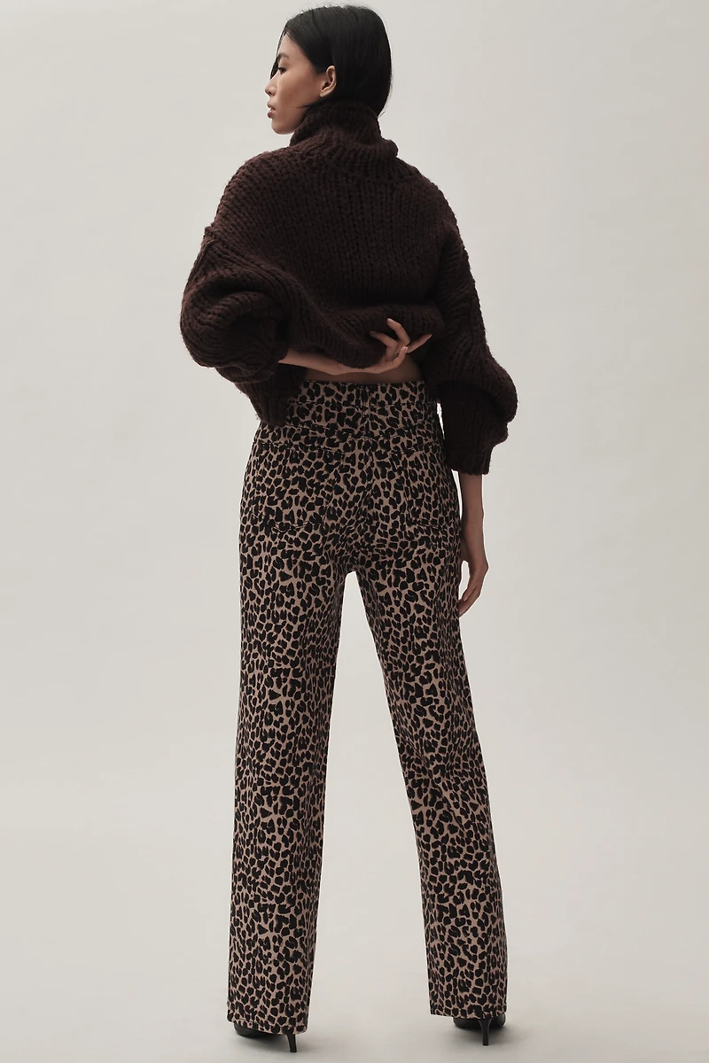 Reformation Cary High-Rise Slouchy Straight-Leg Jeans