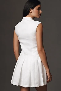 Reformation Arella Linen Mini Dress