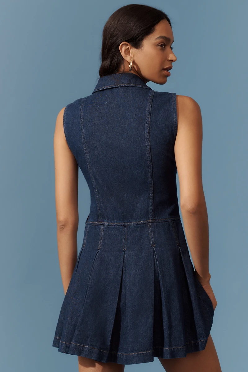 Reformation Arella Denim Mini Dress