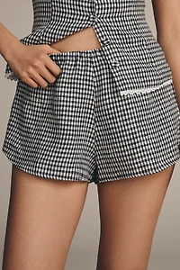 Reformation Tiffie Linen Shorts