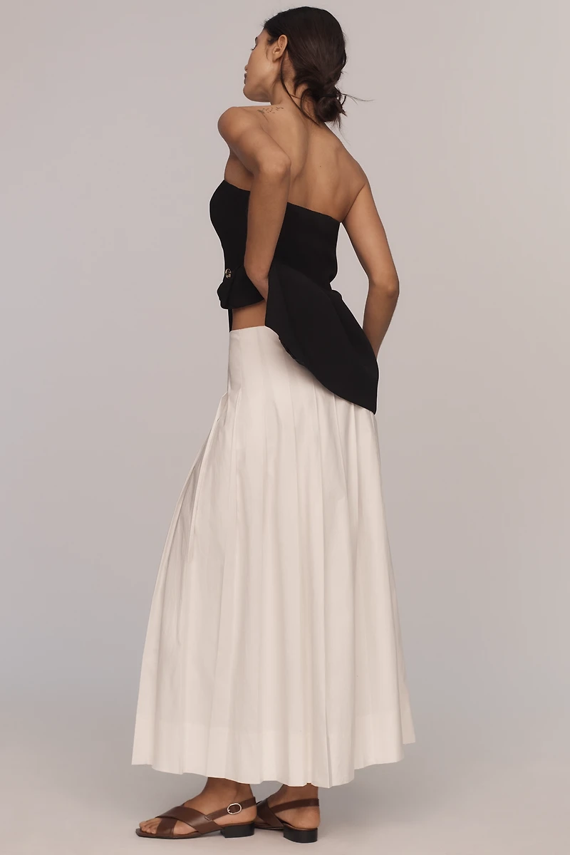 Reformation Zinnia Low-Waist Maxi Skirt