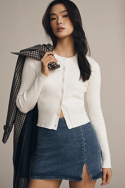 Reformation Joanne Cotton Blend Cardigan