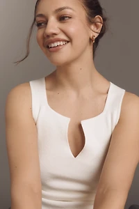 Reformation Rylie Cotton Sweater Tank