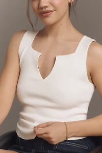 Reformation Rylie Cotton Sweater Tank