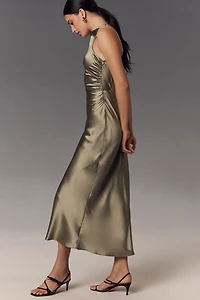 Reformation Casette Silk Midi Dress