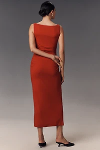 Reformation Benson Knit Midi Dress