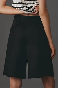 Reformation Drew Low-Rise Bermuda Shorts