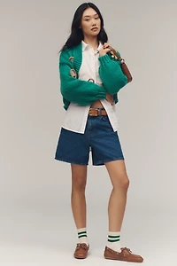 Reformation Raye Mid-Rise Relaxed Jean Shorts