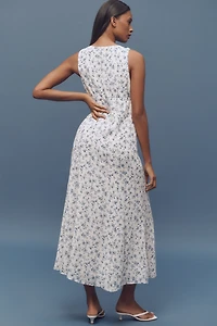Reformation Ceara V-Neck Midi Dress